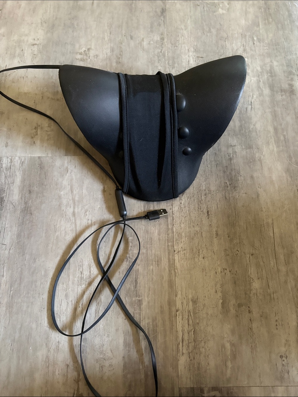 Black USB-Powered Neck and Shoulder Massager